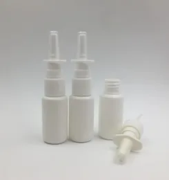 100 PCS 도매 멸균 20ml HDPE 코 스프레이 병 20ml 코 분무기 펌프 병 20ml 코 어플리케이터 도매