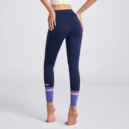 Pantaloni attivi Yoga Leggings sportivi Donna senza cuciture a vita alta Collant push up da donna Fitness Allenamento Abbigliamento da palestra Corsa