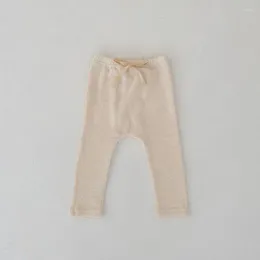 Trousers 2023 Spring Baby Tights For Girl Boy Pantyhose Born Leggings Cotton Pants Panty Children Infant 6-24M