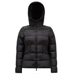 2023 Nya Winter Hooded Women Down Jacket Fashion Designer Puffer Jacka Arm Badge Down Jacket Outdoor Casual Coat Storlek 1--4