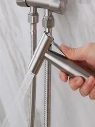 Bath Accessory Set Handheld Toilet Bidet Sprayer Kit Stainless Steel Hand Faucet For Bathroom Shower Head Self Cleaning8577154