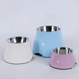 Köpekler için Besleme Köpek Besleyici İçme Kaseleri Kediler Pet Food Bowl Comedero Perro Miska Dla Psa Gamelle Chien Sohbet Voerbak Hond D1392