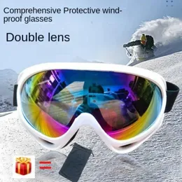 Skidglasögon gafas mask de ciclismo pastsnip maskulinos lunette Brille Snow Neve Skate Nieve Poc Antifog unisex Sci Glasögon 231127