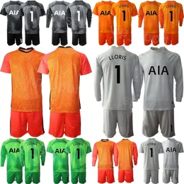 Club Team 22/23 Man Soccer GK 13 Guglielmo Vicario Jersey Set Goalkeeper Long Sleeve 1 Hugo Lloris 20 Fraser Forster 40 Brandon Austin Football Shirt Kits Goalie ReCi