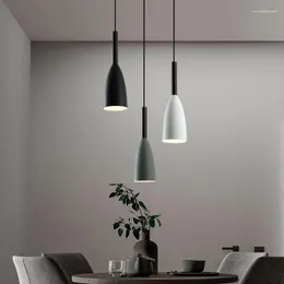 Pendelleuchten Nordic Modern Esszimmer Pendelleuchte Lampe Bar Künstlerisch Schlafzimmer Haushalt Aluminium Holz Droplight