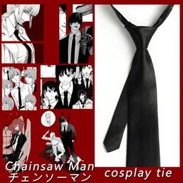 الحفلات إمدادات Chainsaw Man Denji Makima Power Aki Hayakawa Tie Cosplay Anime Demon Neck Ties Halloween Associes Props