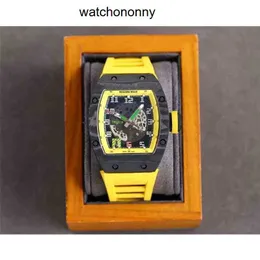 Designer Ri Mlies Luxusuhren Mechanische Uhren Uhr für Herren Rm010 Vollautomatisches Uhrwerk Saphirspiegel Gummiarmband Schweizer Marke