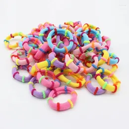 Hair Accessories 50PCS Children Elastic Bands Cute Small Rope Girls Colorful Headband Kids Ponytail Holder Scrunchie