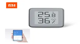 업그레이드 버전 XIAOMI MMC EINK 화면 BT20 스마트 블루투스 온도계 히그로미터는 Mijia 앱 홈 가젯 도구와 함께 작동합니다.