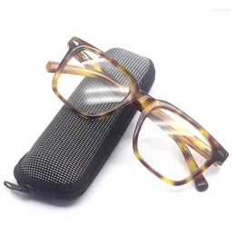 Sunglasses Cubojue Acetate Reading Glasses Men Women Anti Blue Light Eyeglasses Frame Male Presbyopia Spectacles High-end Black Tortoise