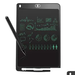 Graphics Tablets Pens 8.5 Inch Lcd Writing Tablet Ding Board Blackboard Handwriting Pads Gift For Adts Kids Paperless Notepad Memos Wi Dhzyq