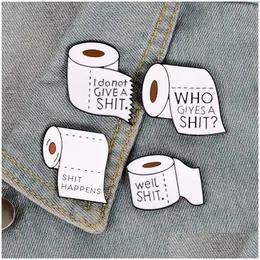 Akcesoria z kreskówek 4 style papierowe szpilki emaliowane śmieszny prezent broszki dla przyjaciela punk pin butk