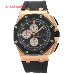 Ap Swiss Luxusuhr 26401RO OO A002CA.01 Royal Oak Offshore 18 Karat Roségold Keramik automatische mechanische Herrenuhr 8R6U