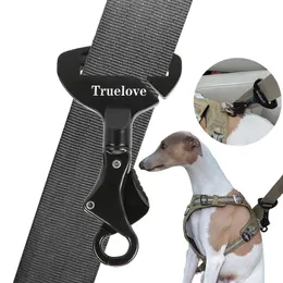 Transportörer Winhyepet Pet Safety Car Seat Belt Clip Dog Accessories för krage sele låsande snäpptätesbälten för alla fordon