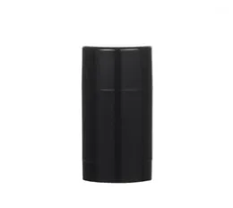 Bouteilles de stockage pots 6 pièces 75ml en plastique MaBlack vide rond déodorant conteneur Tubes à lèvres support de brillant avec Caps7357774