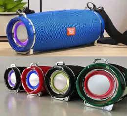 Portable Speakers 20w highpower subwoofer portable wireless stereo speaker outdoor waterproof LED flash speaker support TWS FM us1467371