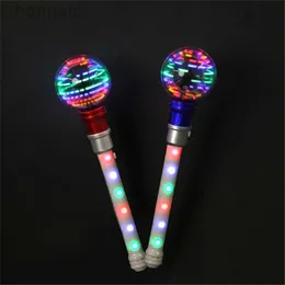 Led Rave Toy Handheld Stick Rotating Spinning Wand Lantern for Creative Summer Outdoor PLAY Light Up Glow at Dark Kids Easter