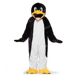 Costumi della mascotte del pinguino delle prestazioni Vestito di carnevale di Halloween dei cartoni animati Prestazioni di giochi di fantasia unisex Vestito per le vacanze di pubblicità all'aperto