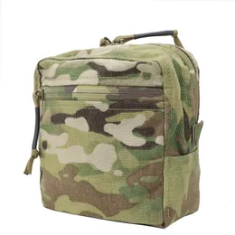 Pacotes de quadros externos Seis 3 quadrados Sundry Bolsa de armazenamento Crye Precision GP Pouch Recovery Tactical Recuperação 230427