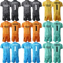 Club Team 22/23 Man Soccer GK Iker Casillas Jersey Set Goleiro Manga Longa Keylor Navas Paco Buyo Kepa Arrizabalaga Andriy Lunin Courtois Camisa de Futebol HuangMa