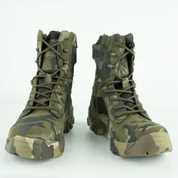 Botas dos homens sapatos de combate militar para homens esporte ao ar livre escalar montanhas cross country tênis sapatos masculinos 231128