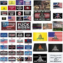3x5 fts 90x150cm Go Lets Go Brandon Save America Again Trump Flag for 2024 President USA Direct Factory Wholesale