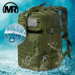 Backpack MARKROYAL Tactical Hiking Backpacks Nylon Waterproof Travel Bag Outdoor Military Rucksacks Camping Fishing Bags Drop 231124