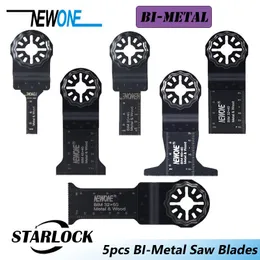 Zaagbladen NEWONE Starlock Lâmina de serra oscilante bimetálica bimetálica para corte de metal oscilante acessórios multiferramentas