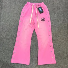 Washed Pink Oversized Pants Men Women 1 Quality Joggers Sweatpants