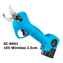 Scharen SC8601 SUCA 25mm Lityum Pil Budama Makas / Pruner Bahçe Araçları Elektrikli Makaslar Kesme Ahşap Şubeler SC8601