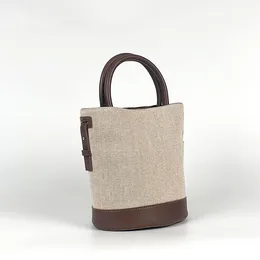 Lüks Tasarımcı Çanta Tote Çanta Elde Kova Çantası Kadınlar 2023 Yeni Koreli Versiyon Modaya Batı tarzı Moda Günlük Çok Çözüm Tek Omuz Crossbody Bag