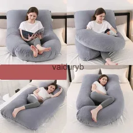 Almohadas de maternidad para mujeres embarazadas Cuerpo completo de alta calidad con funda extraíble Caderas Mujer durmiendo Greyvaiduryb