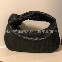 Bolsa Venetasbottegass Original Luxurys Couro Geração 1 e Geração 2 Bolsa de pele de cordeiro tecida à mão nas axilas Hobo Bow b Knot Bolsa Oxhorn Bolsa