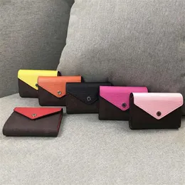 brand designer fashion women pu short triple folding wallets clutch bag Card Holder small cute coin Purse wristlets no bo264E297v