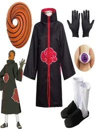 Tobi Cosplay Costume for Boys Obito Mask Carnival Halloween Kids Adult Suitable Height 135cm185cm 2208125296780