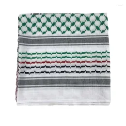 Шарфы Геометрический жаккардовый шарф Shemagh Keffiyeh Шейный платок Головной платок для мужчин