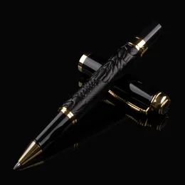 Ballpoint Pens Luxury Gift Set High Quality Dragon Roller ball with Original Case Metal for Christmas 230428