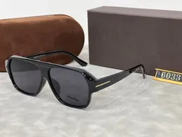 Lyxdesigner solglasögon för män kvinnor man mens solglasögon mode attityd uv400 skyddslins fyrkant full ram guldfärg pläterad med packag 6033