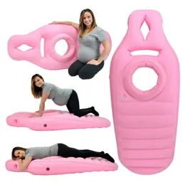 Maternity Pillows Inflatable Pregnancy Pillow Yoga Mat For Pregnant Women Mattress Body Bed Sleeping 231127