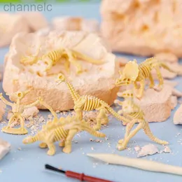 Science Discovery Educational Dinosaur Fossil Excavation Toys Archaeological Dig DIY Assembly Model for Children Girls Birthday Xmas Gifts