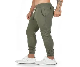 Men039S Pants Spring Summer Men39s High midja Solid Color Drawstring Sports Skinny Trousers Fashion Loose Running Casual ELA8035559