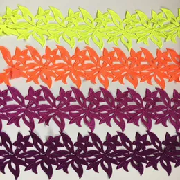 Fabric CHICKNIT 5 yards numerous colors Embroidered Water soluble lace trimmings for sewing adress Accessories DZ1