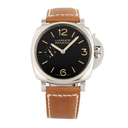 Luxury Watch Mens Paneraiis Designer Wristwatches Off for Instant Pam00676 Manual Mechanical Men's Waterproof Movement Watches Waterproof Stainless steel