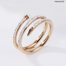 4 WSE Band Pierścienie projektant biżuterii Mężczyzna Srebrny zaręczyciel Dimond Designers Woman Moissanite Nail Gold For Women Clover Wed