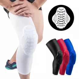 Elbow Knee Pads Professional Honeycomb Crashproof Knee Support Protective Sport Gear Leg Knee Pads Breathable Bandage Basketball Knee Brace 1pc 231127