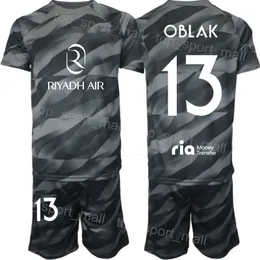 No13 Oblak Yellow Goalkeeper Kid Jersey