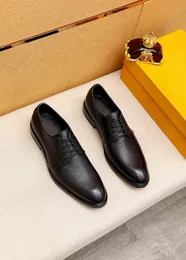 2023 Мужские одежды для обуви джентльмены модные бренды дизайнер бренд подлинная кожаная бизнес оксфордс туристическая прогулка повседневная комфортная квартира размером 38-45