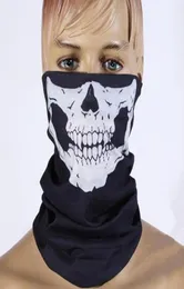 Unisex cosplay mask skelett magiska cykel halsdukar skidskalle halv ansiktsmask spöke halsduk bandana nack varmare parti pannband turban 6856123