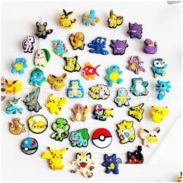 Cartoon Accessories Anime Charms Wholesale Childhood Memories Magic Baby Elf Funny Gift Shoe Pvc Decoration Buckle Soft Rubber Clog Fa Dhgcz