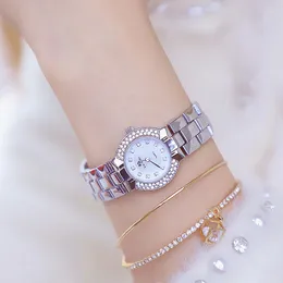 Zegarek Diamond Small Watch Women 2023 Fashion Fritillaria Watches Top Ladies Wrist kwarc złota